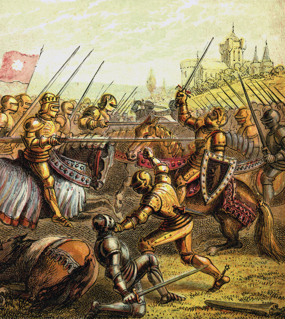 Detail of Battle Of Tewkesbury by Anonymous