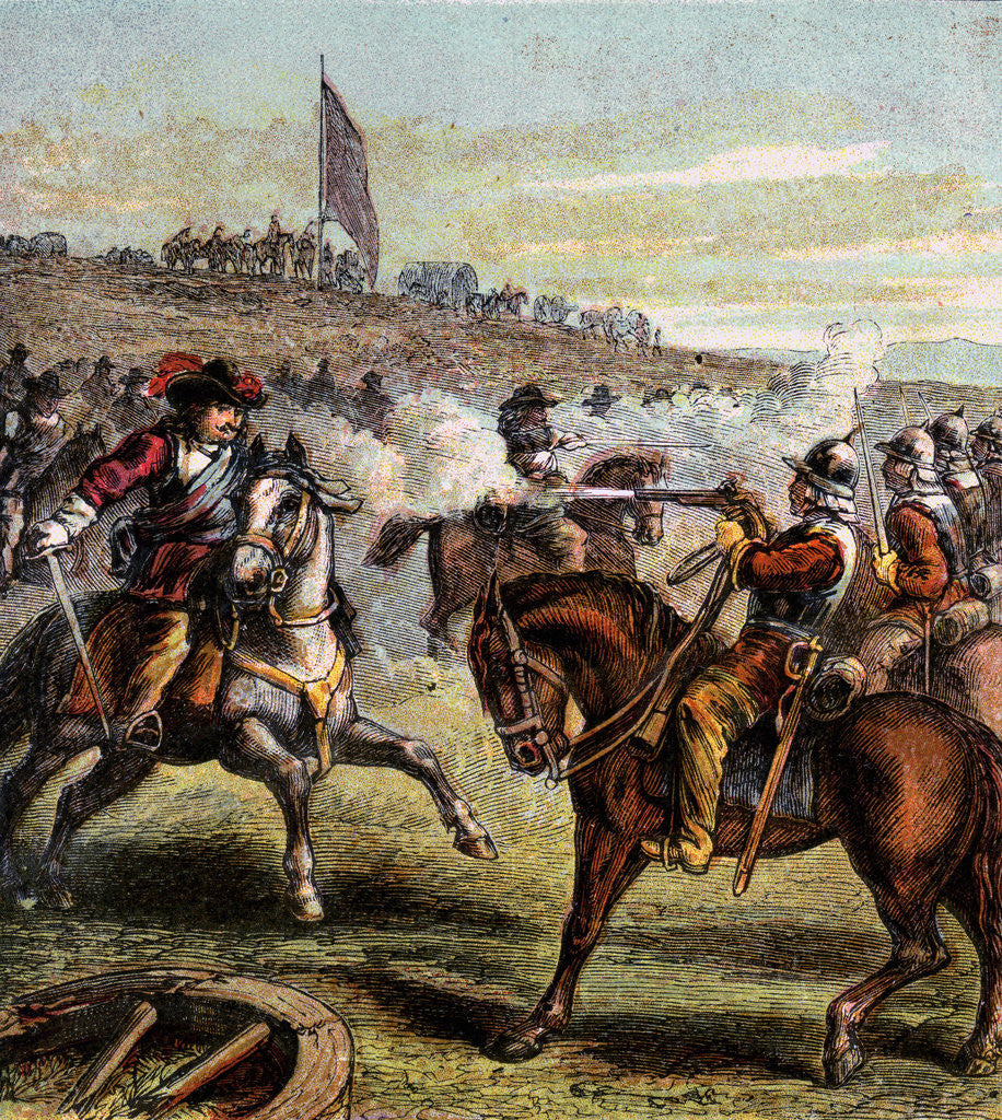 Detail of The Battle Of Naseby by Anonymous