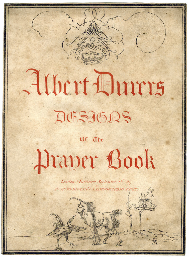 Detail of Albert Dürer's Designs for the Prayer Book by Albrecht Dürer