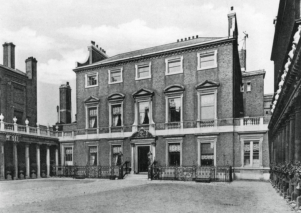 Detail of Chesterfield House, Mayfair, London by Bedford Lemere and Company