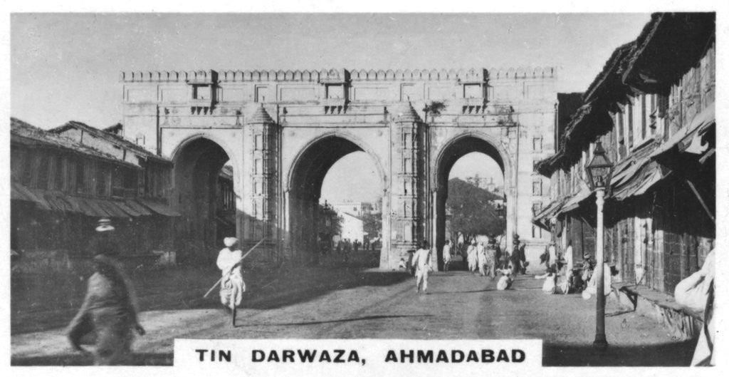 Detail of Tin Darwaza, Ahmadabad, Gujarat, India by Anonymous