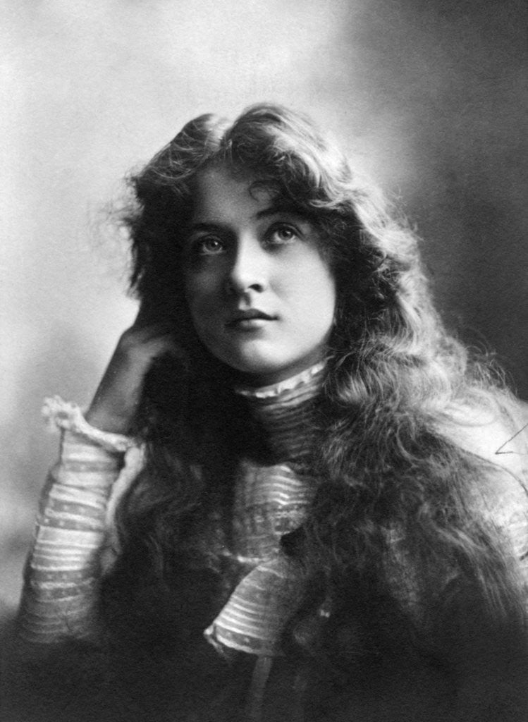 Detail of Maude Fealy (1881-1971), American actress by Anonymous