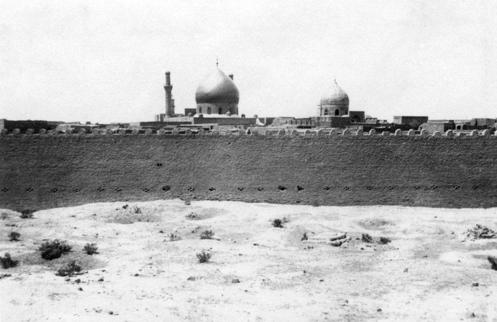 Detail of Golden dome of the Samarra mosque, Mesopotamia by Anonymous