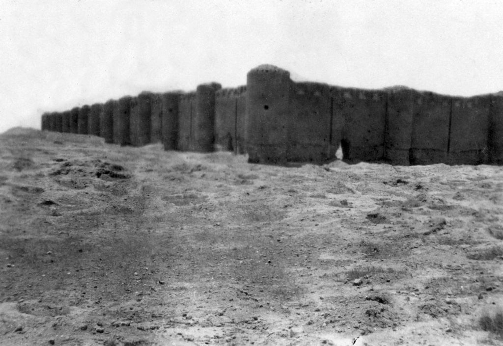 Detail of City walls, Samarra, Mesopotamia by Anonymous