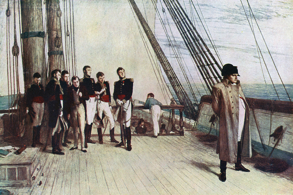 Detail of Napoleon on Board the Bellerophon by William Quiller Orchardson