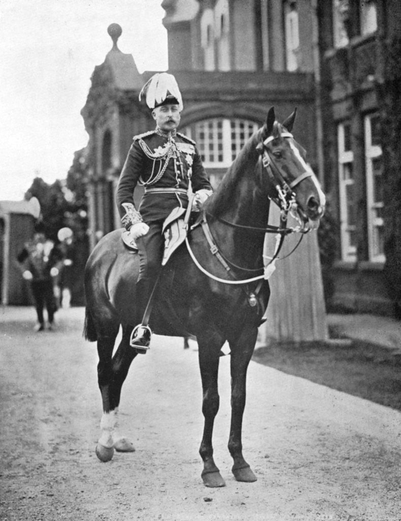 Detail of Prince Arthur (1850-1942), Duke of Connaught and Strathearn by FGO Stuart