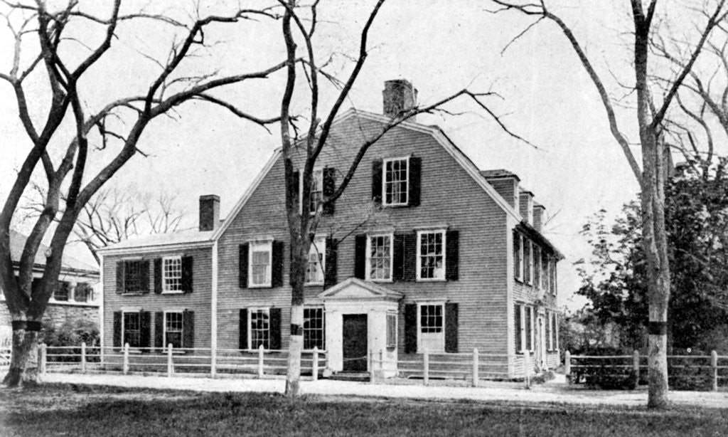 Detail of The House of Oliver Wendell Holmes at Cambridge, Mass., U.S.A by Rischgitz Collection