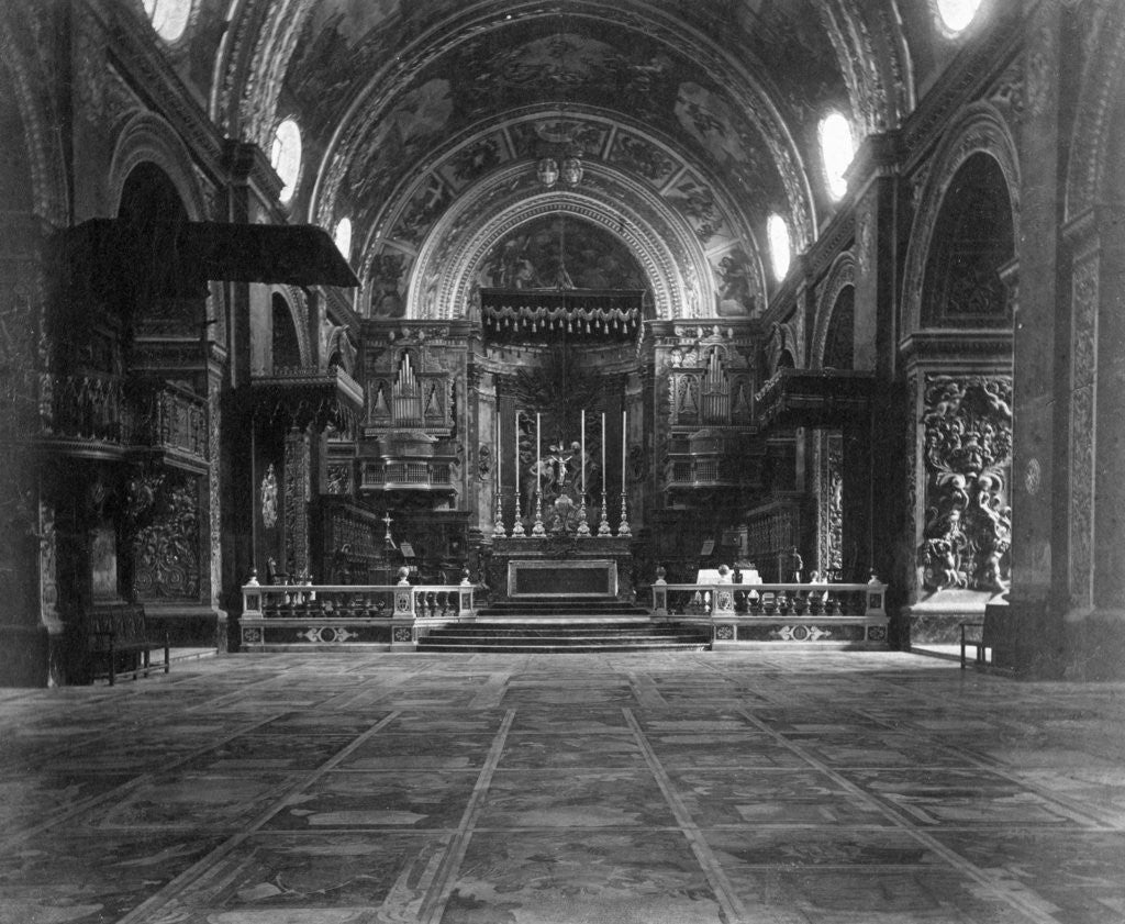 Detail of St Johns Co-Cathedral, Valletta, Malta by Anonymous