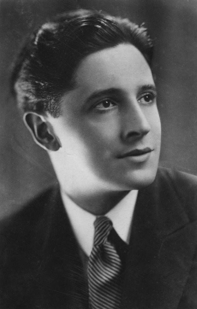 Detail of Ivor Novello (183-1951), Welsh composer, singer and actor by Anonymous