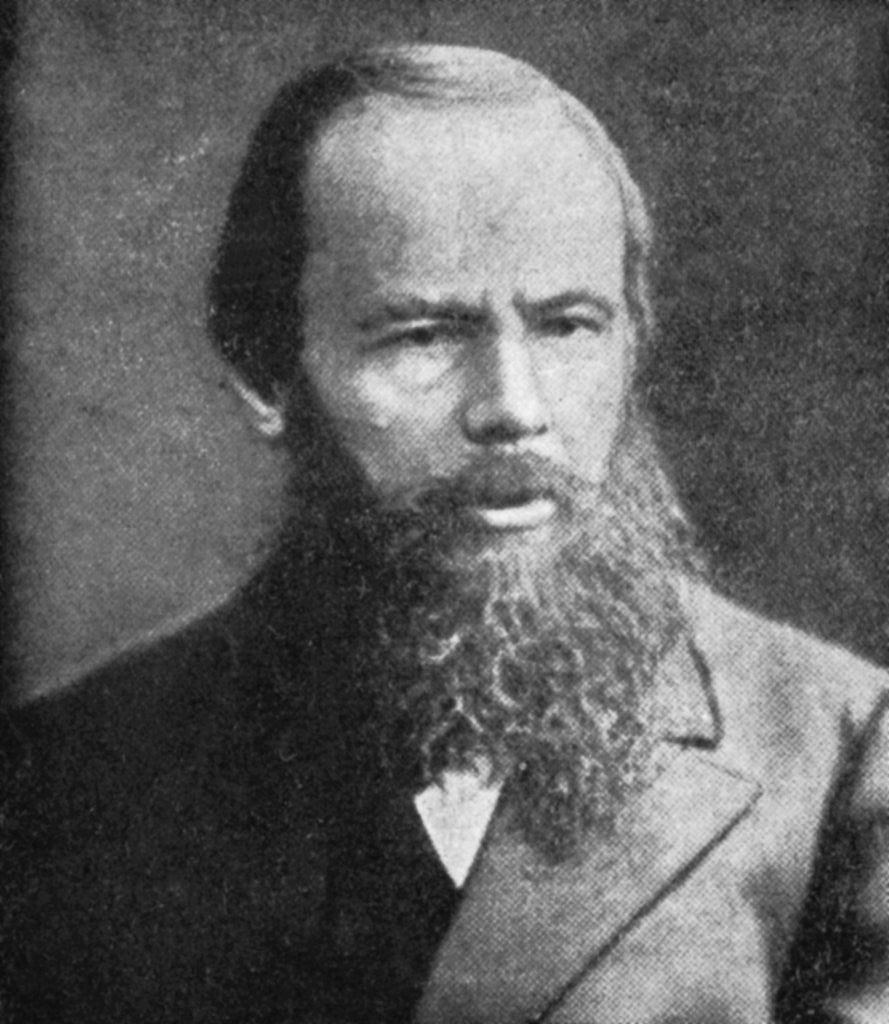 Detail of Fyodor Dostoevsky (1821-1881), Russian novelist by Anonymous