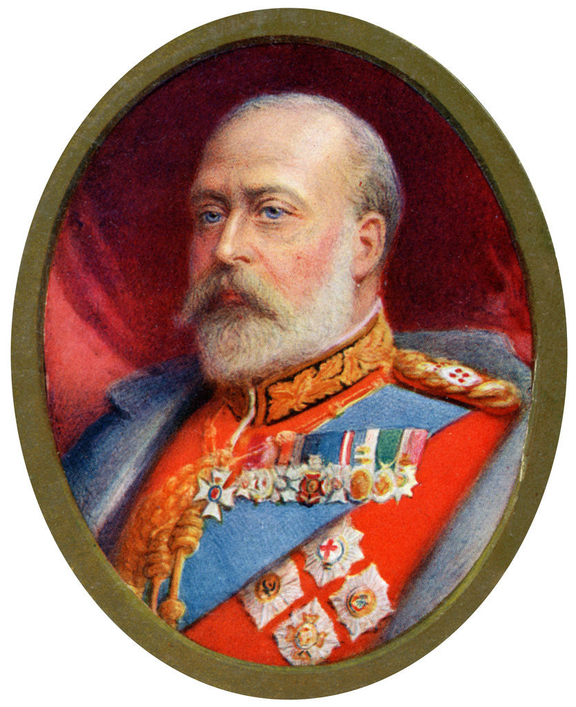 Detail of King Edward VII by Alyn Williams