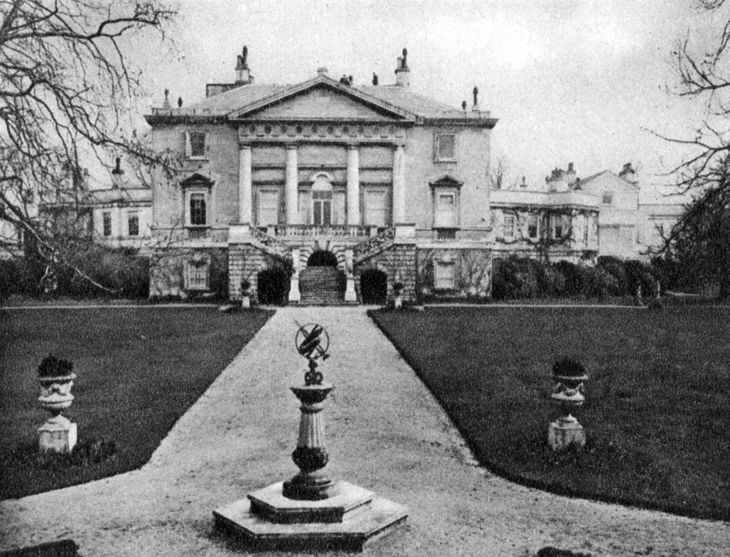 Detail of The White Lodge in Richmond Park, London by Joel