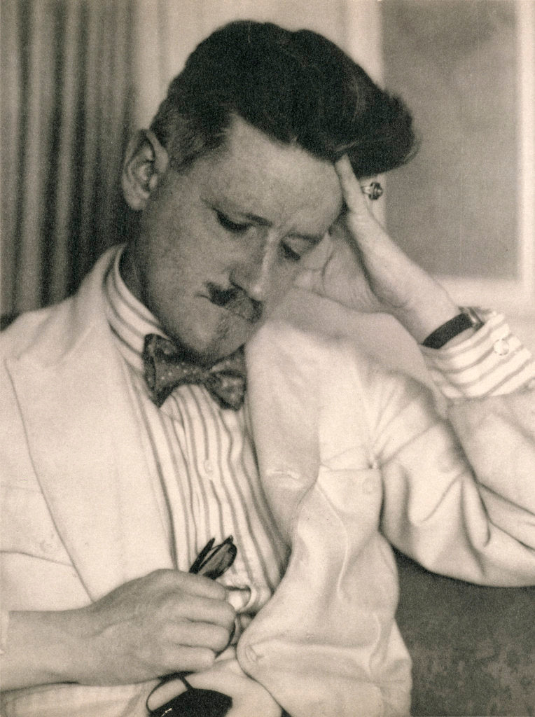 Detail of James Joyce by Anonymous