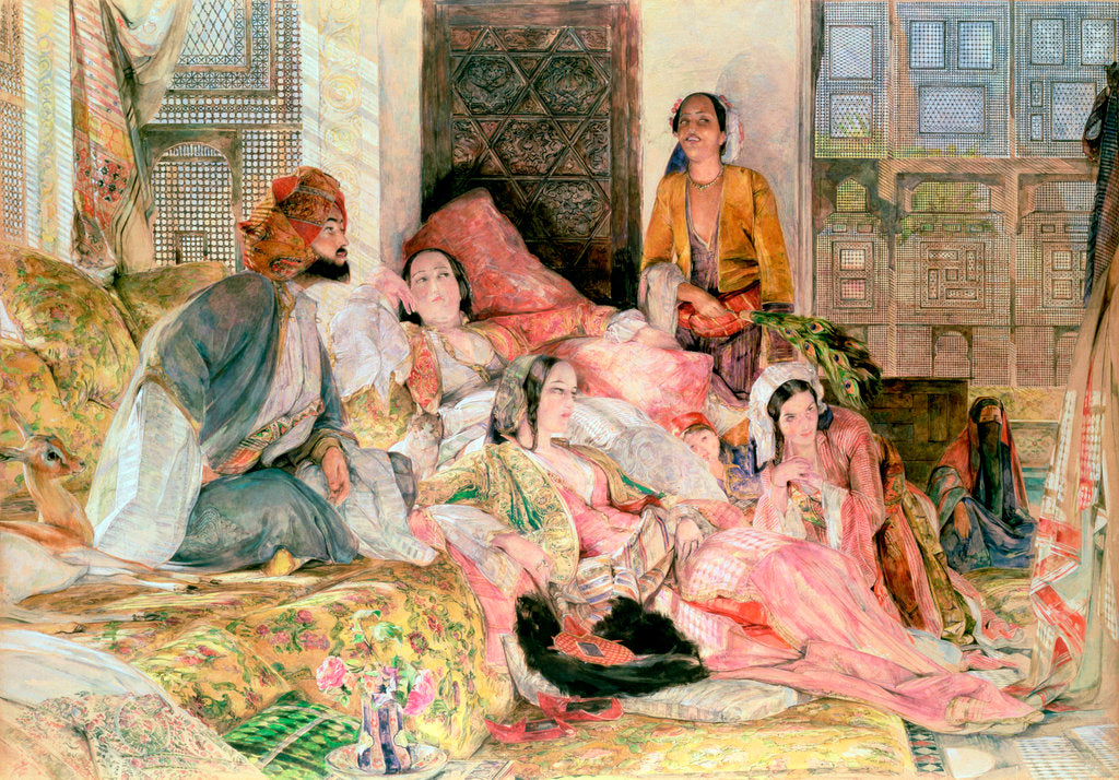 Detail of The Harem by John Frederick Lewis