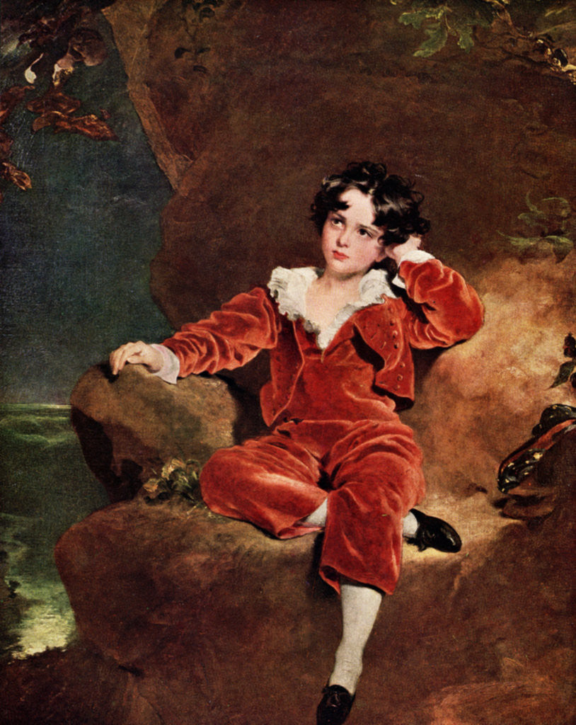 Detail of Master Charles William Lambton by Thomas Lawrence