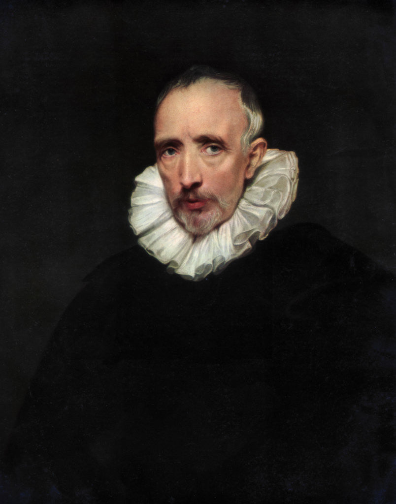 Detail of Portrait of Cornelis van der Geest by Anthony van Dyck