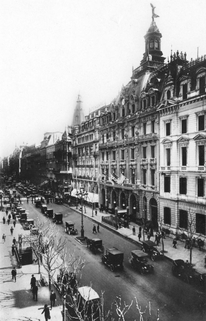 Detail of The La Prensa building, Avenida de Mayo, Buenos Aires, Argentina by Anonymous