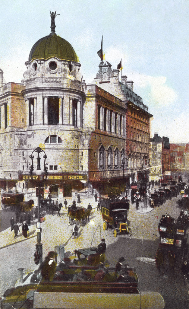 Detail of The Gaiety Theatre, Strand, London by Anonymous