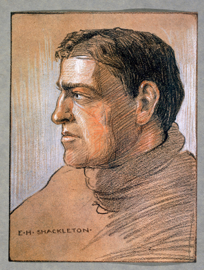 Detail of Ernest Shackleton by Anonymous