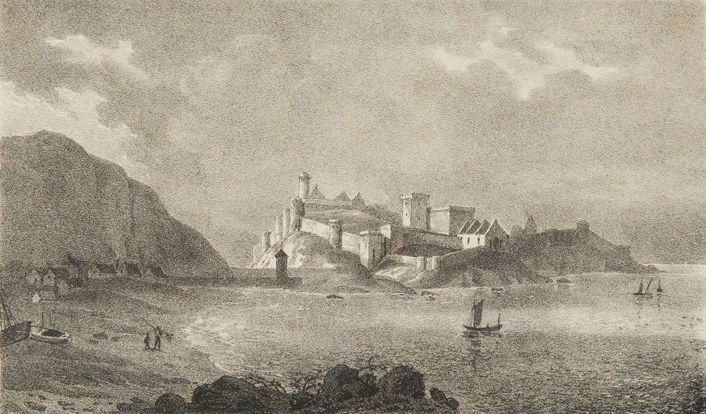 Detail of Peel Castle by Unknown