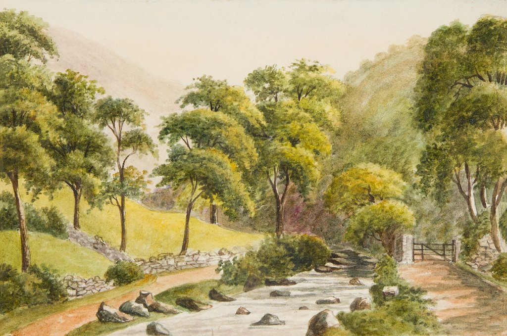 Detail of View in Glen Auldyn by Unknown