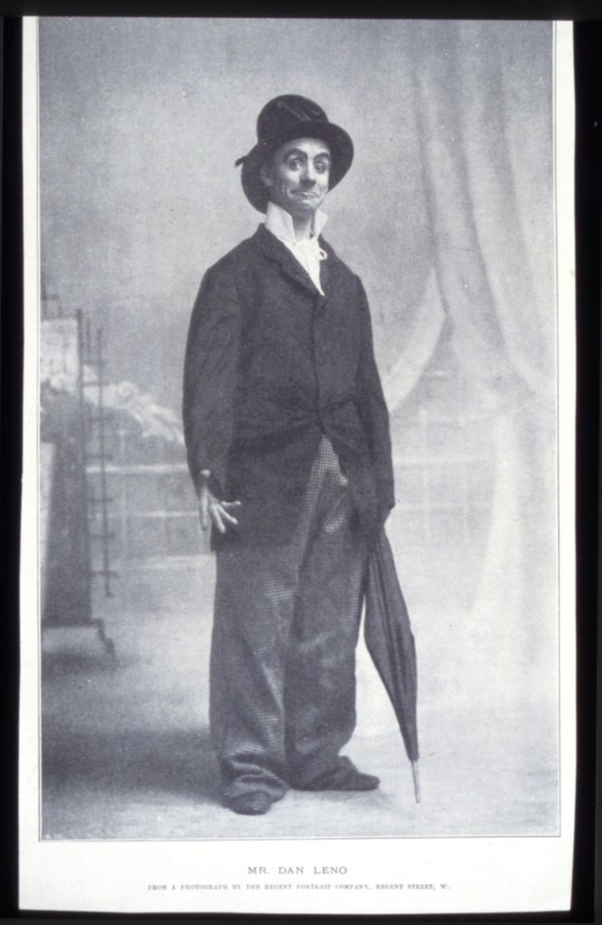 Detail of Dan Leno by Anonymous