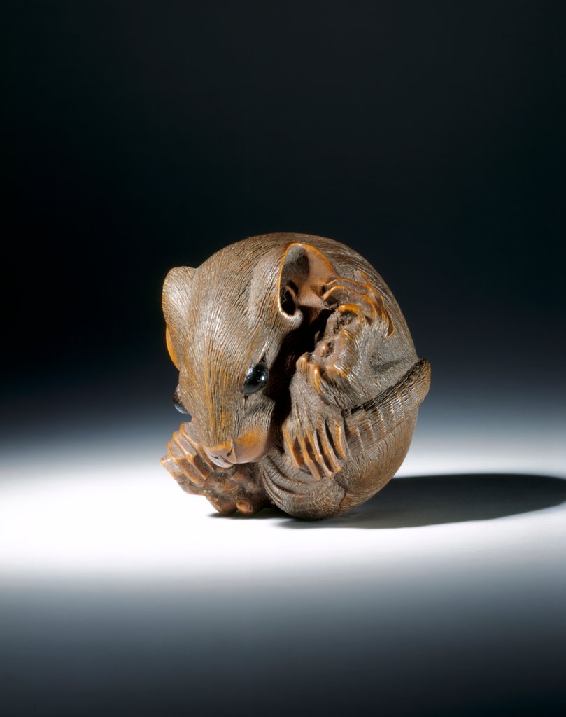 Detail of Netsuke by Masanao