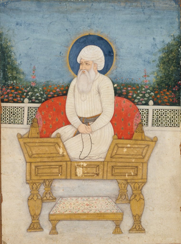 Detail of The Iranian Muslim Saint, Abdul Qadir Gilani by Unknown