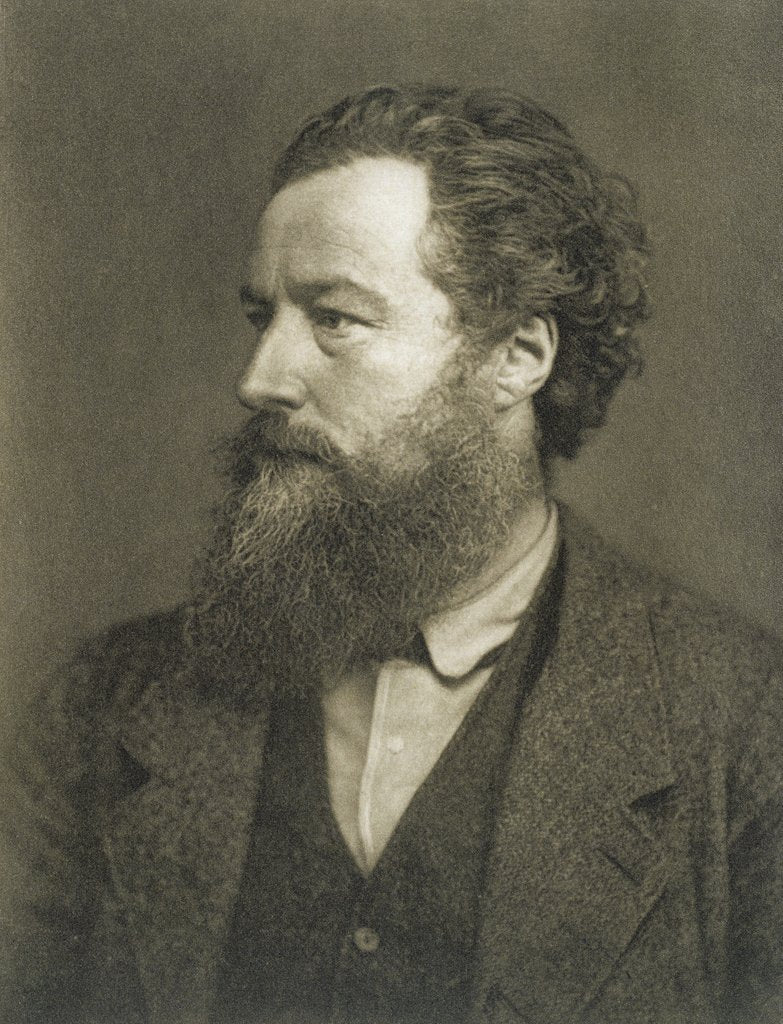 Detail of William Morris by Unknown