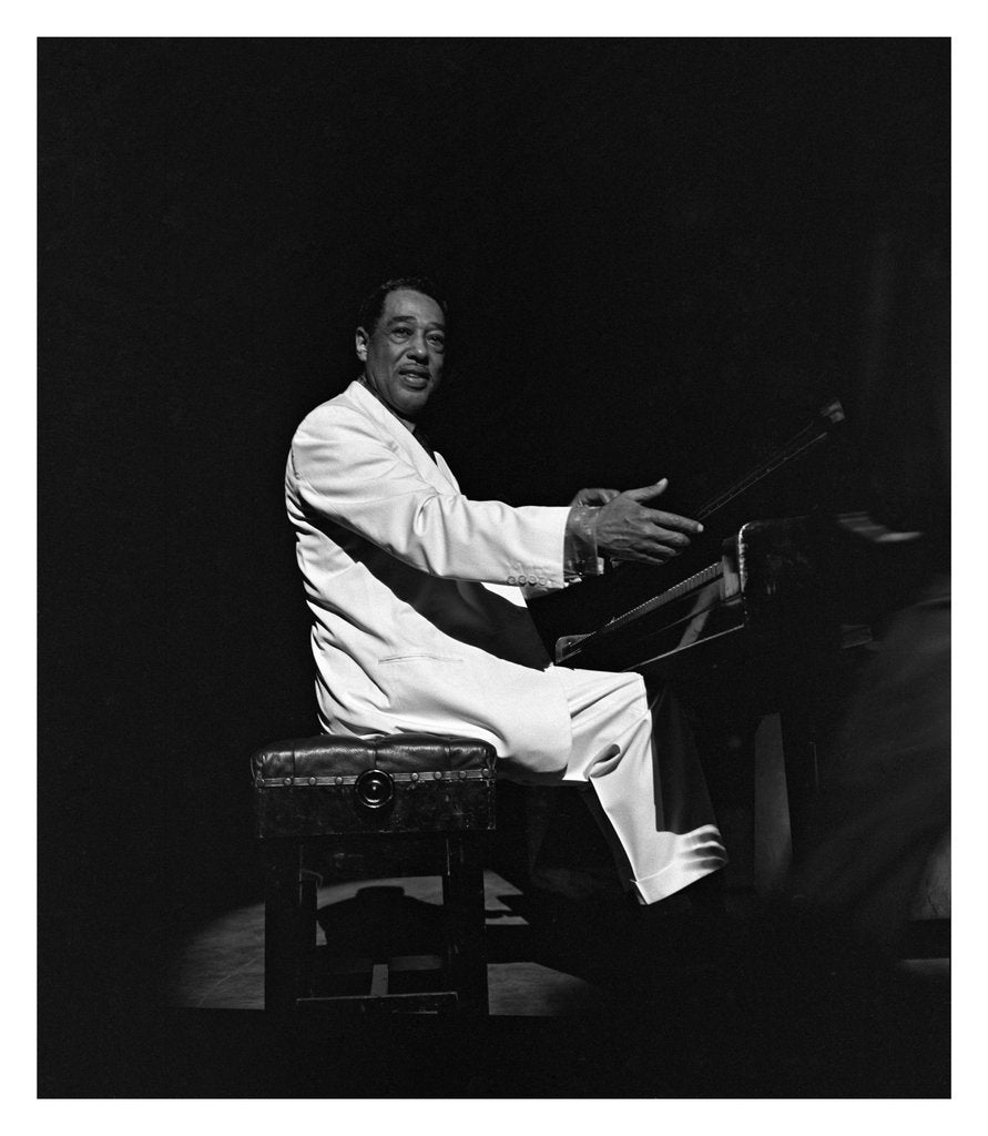 Detail of Duke Ellington at the Royal Festival Hall by Harry Hammond