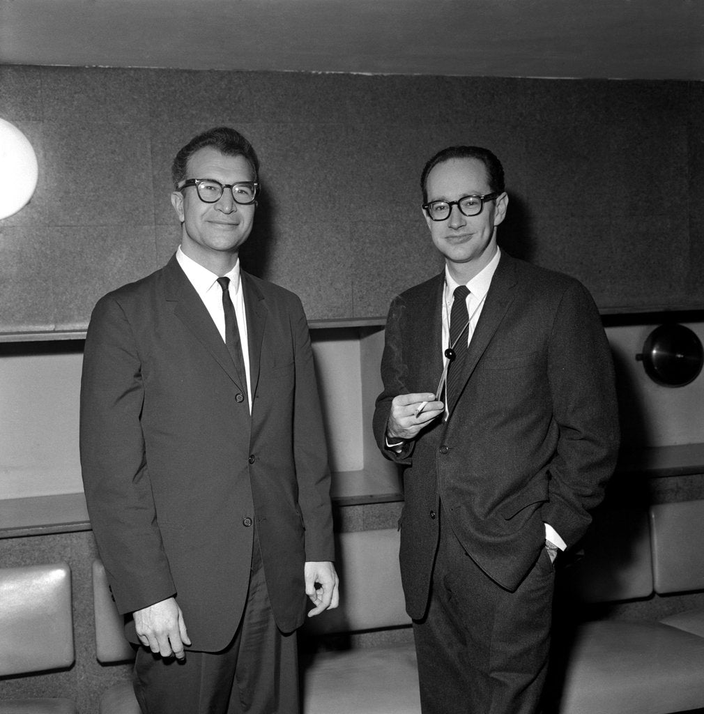 Detail of Dave Brubeck and Paul Desmond by Harry Hammond