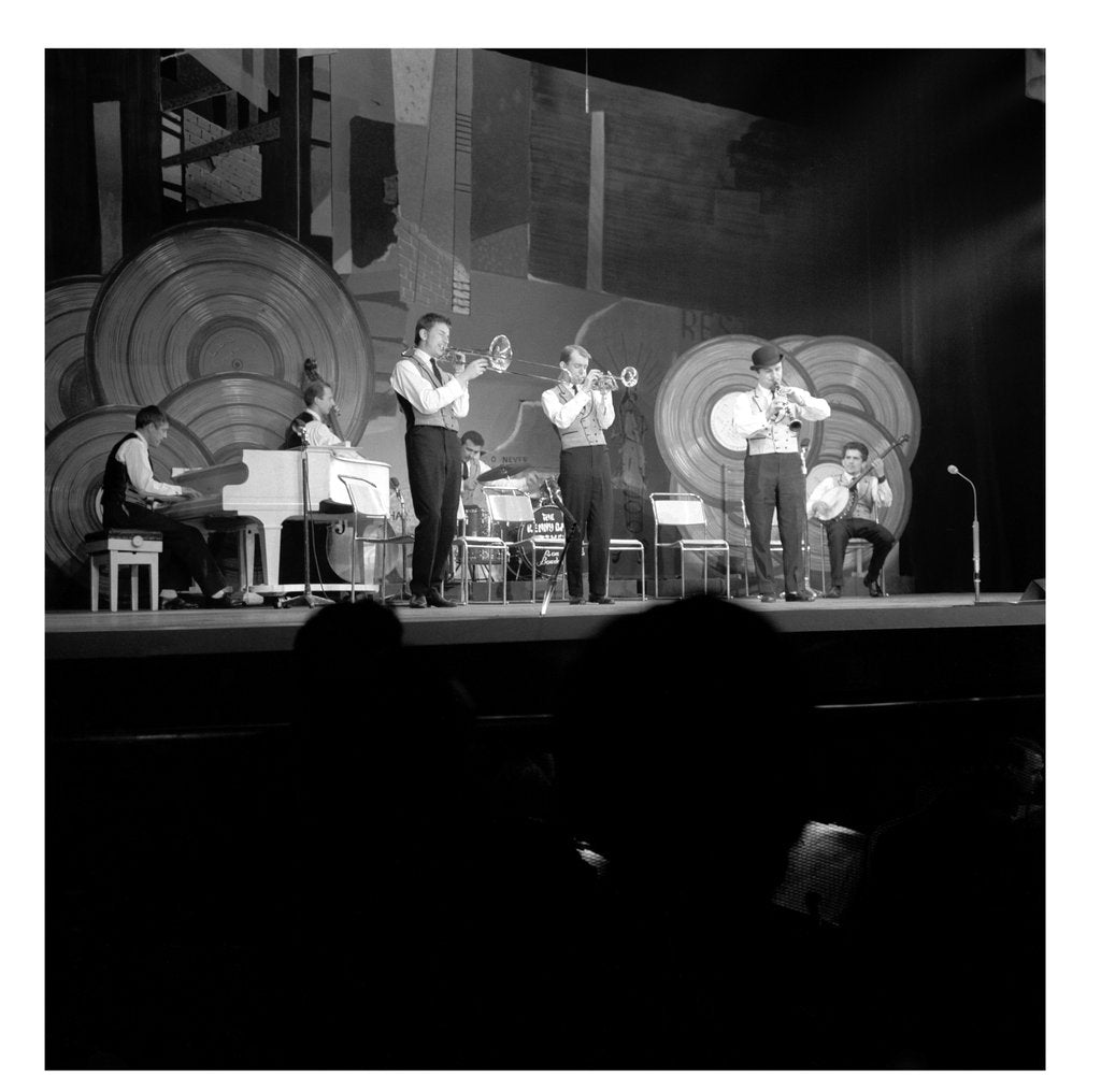 Detail of Acker Bilk at the London Palladium by Harry Hammond