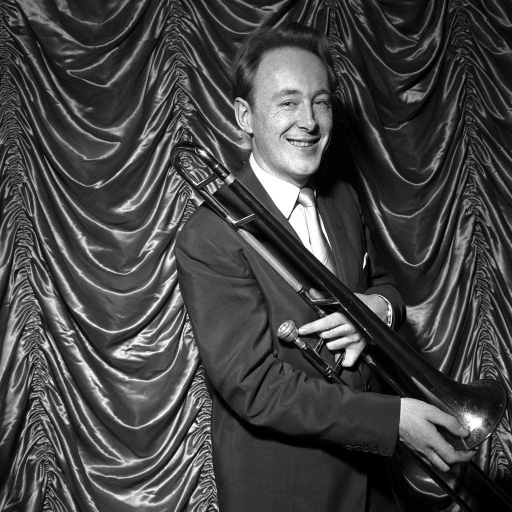 Detail of Chris Barber by Harry Hammond