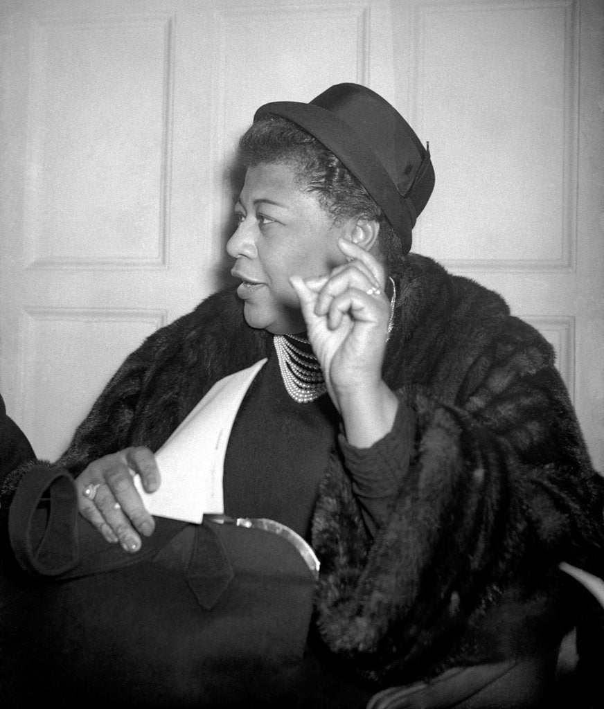 Detail of Ella Fitzgerald by Harry Hammond