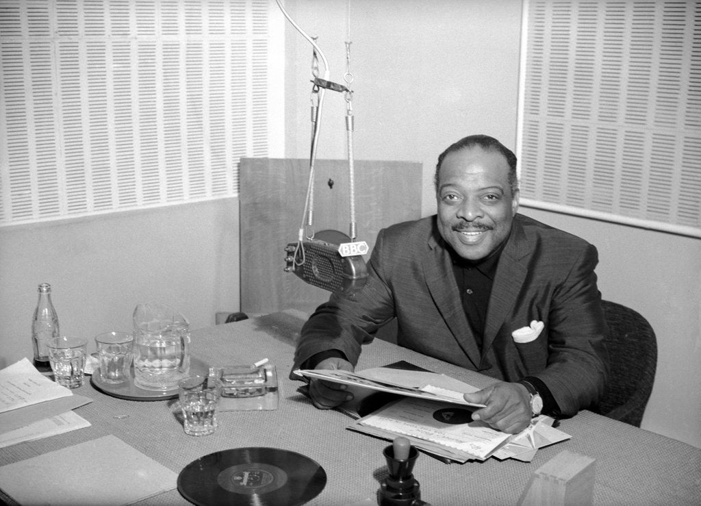 Detail of Count Basie by Harry Hammond