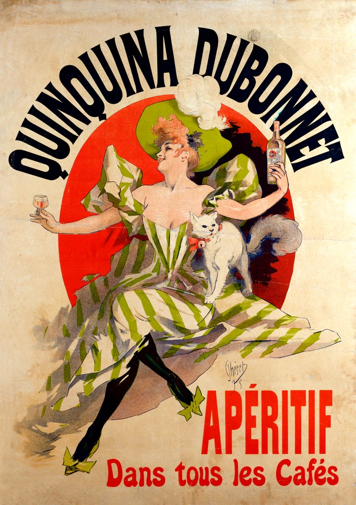 Detail of Quinquina Dubonnet by Jules Chéret