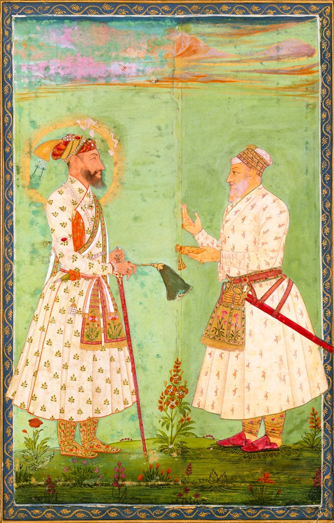 Detail of The Mughal Emperor Aurengzeb by Unknown