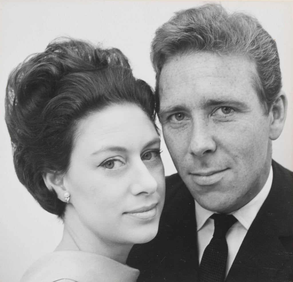 Detail of Princess Margaret and Lord Snowdon by Cecil Beaton