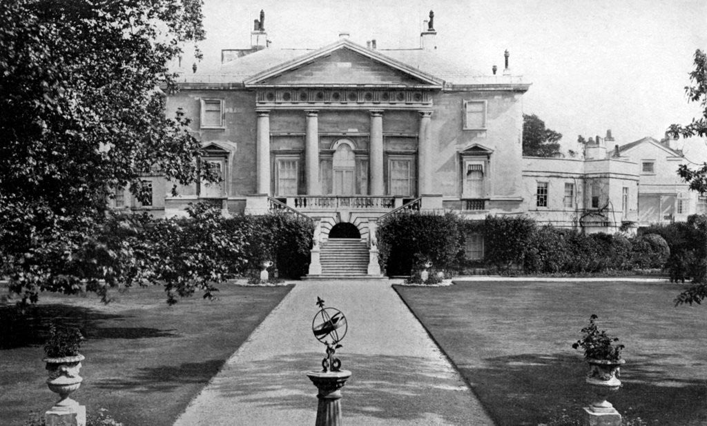 Detail of The White Lodge, Richmond Park, London by HN King