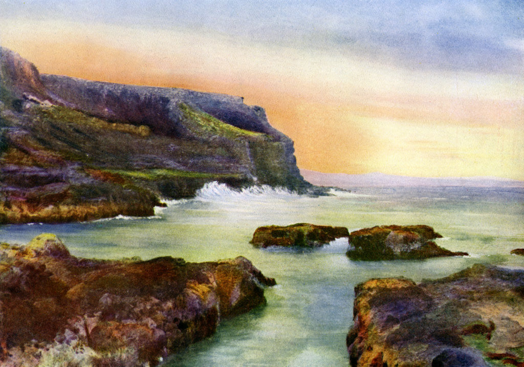 Detail of The Cliff, Castlerock, Londonderry, Northern Ireland by MC Green