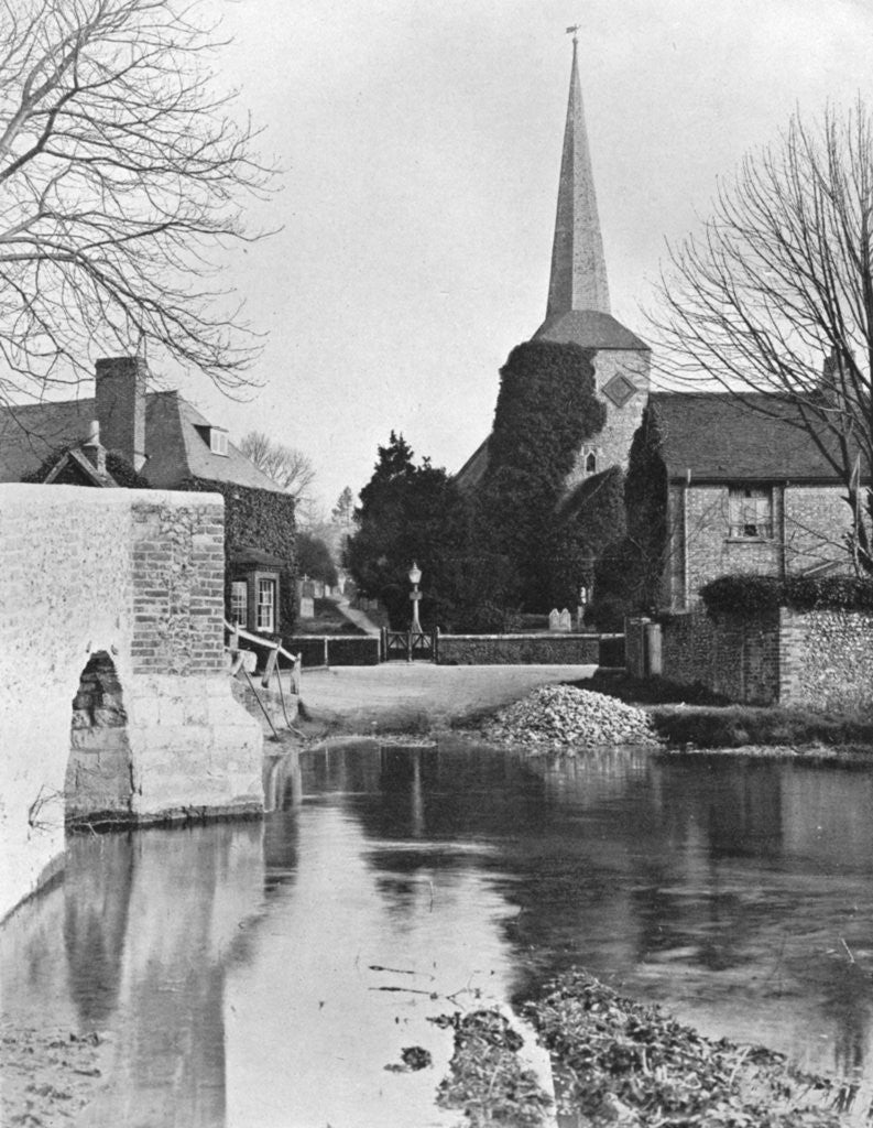 Detail of Eynsford, Kent by E Bastard