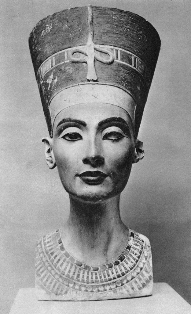 Detail of Queen Nefertiti (1410 BC-1330 BC), c1370 BC by Anonymous