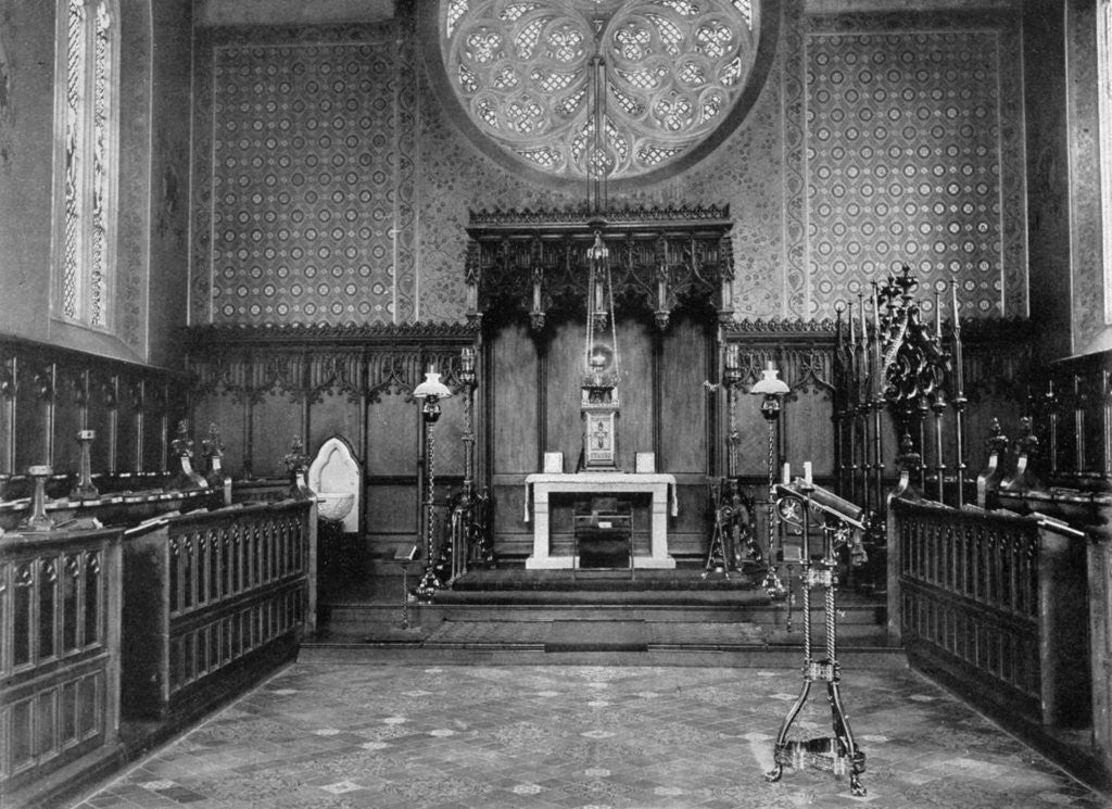 Detail of The Chancel, Catholic Apostolic Church, Albury Park, Surrey by Anonymous