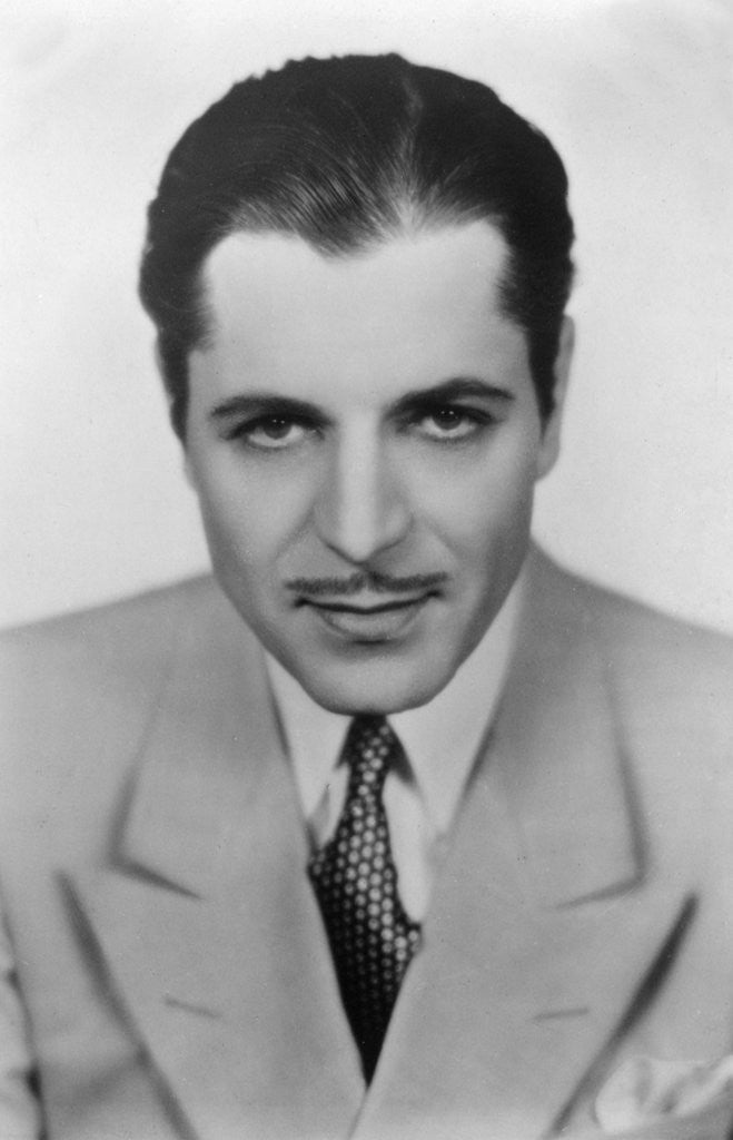 Detail of Warner Baxter (1889-1951), American actor by Anonymous