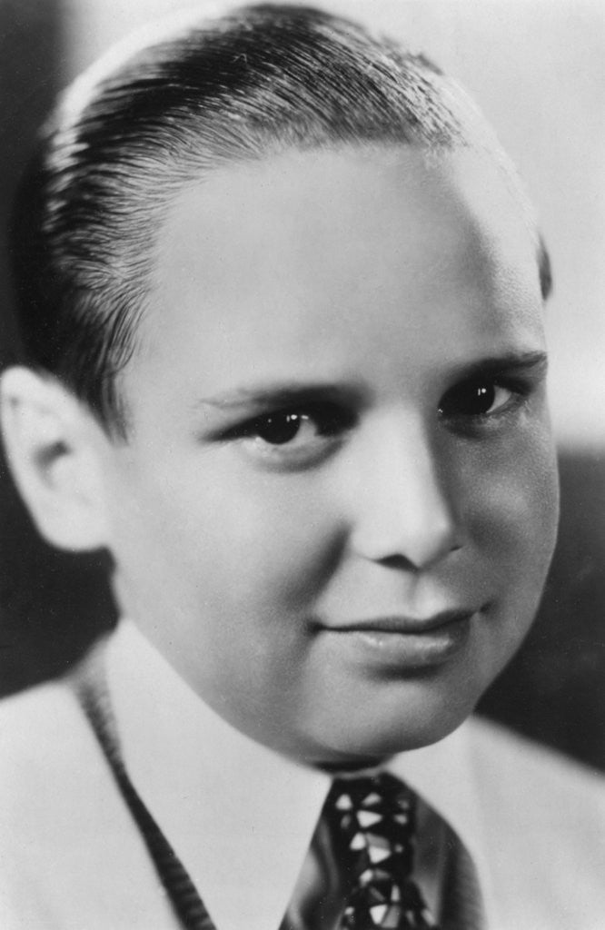 Detail of Jackie Coogan (1914-1984), American actor by Anonymous