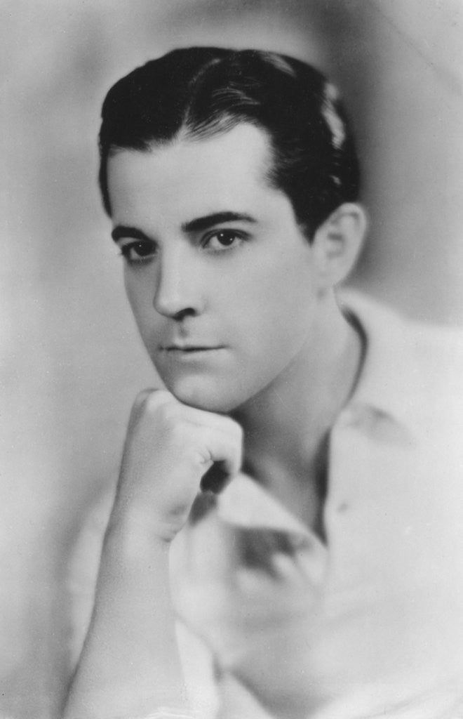 Detail of Ramon Novarro (1899-1968), Mexican actor by Anonymous