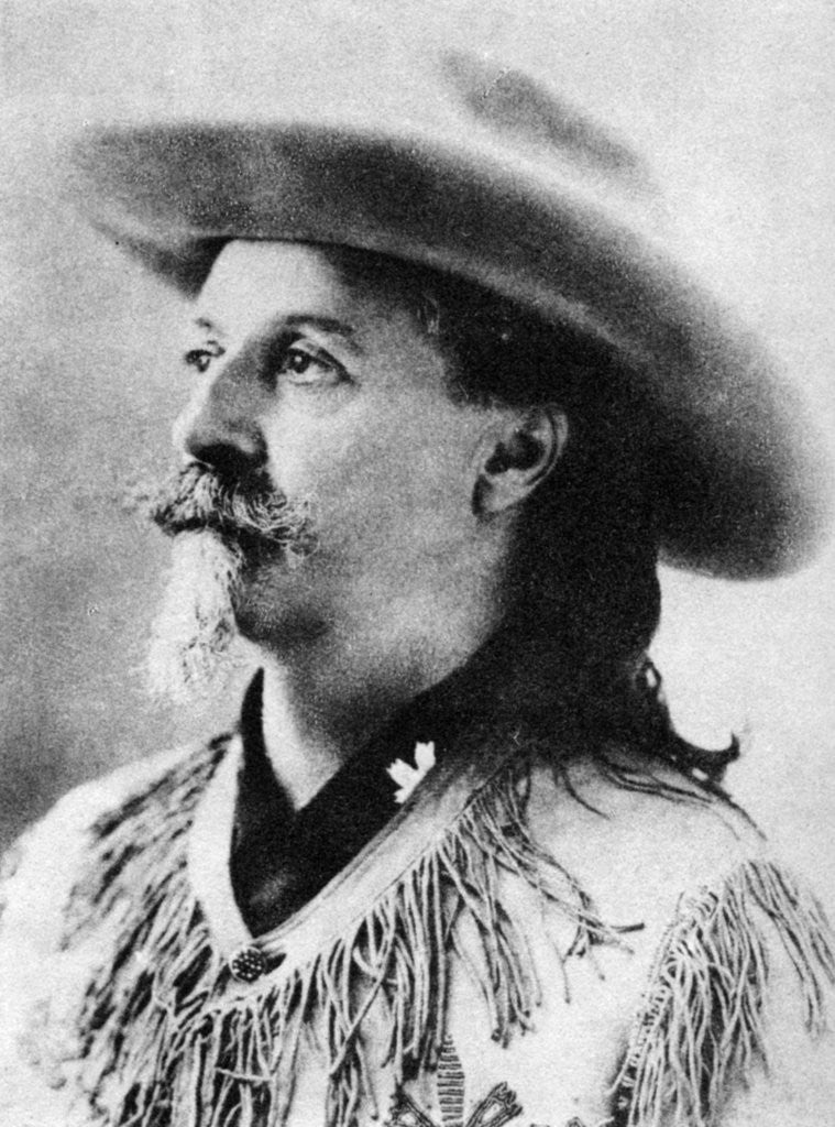 Detail of Colonel William F Buffalo Bill Cody by Anonymous