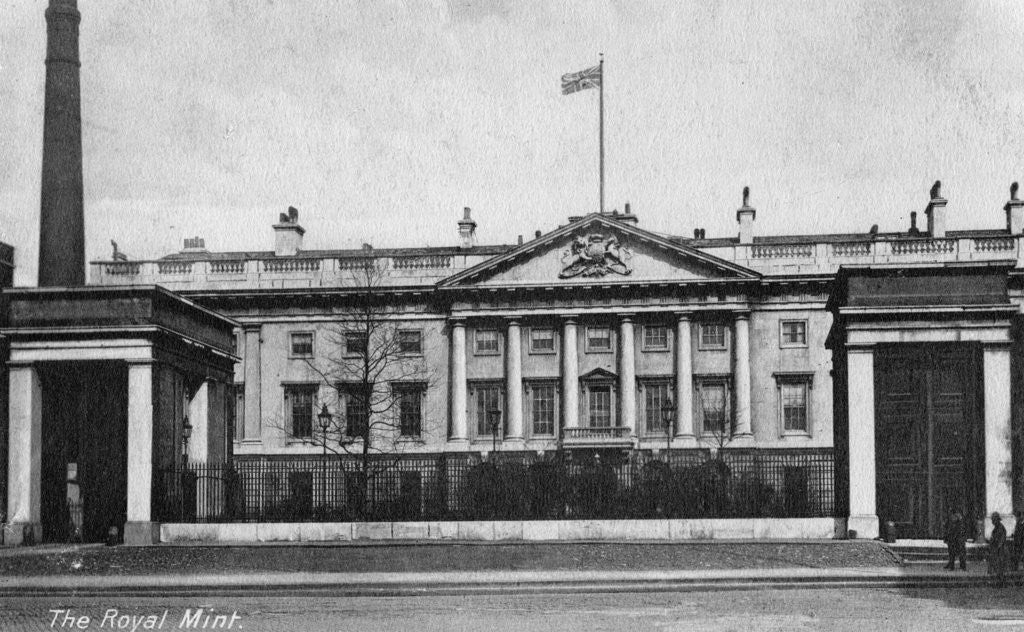 Detail of The Royal Mint, Tower Hill, London by Anonymous