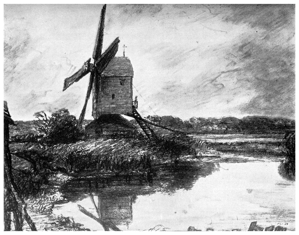 Detail of A Windmill by Anonymous