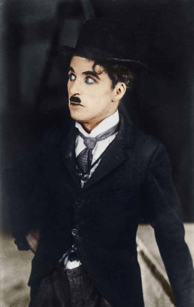 Detail of Charlie Chaplin, English/American actor and comedian by Anonymous